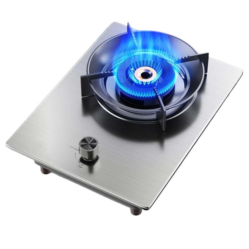 纳丽雅(Naliya)煤气灶单灶家用猛火定时台式嵌入液化气天然气燃气灶单个单眼炉具_[液化气]豪配升级定时铜盖猛火