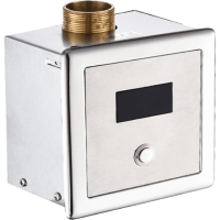 数铁高端暗装蹲便感应器手自一体通用型个