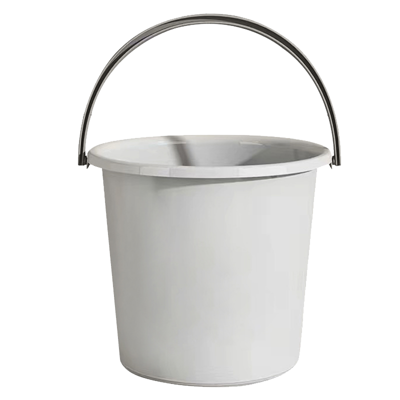 奇桄烁水桶塑料桶含盆灰色大号组