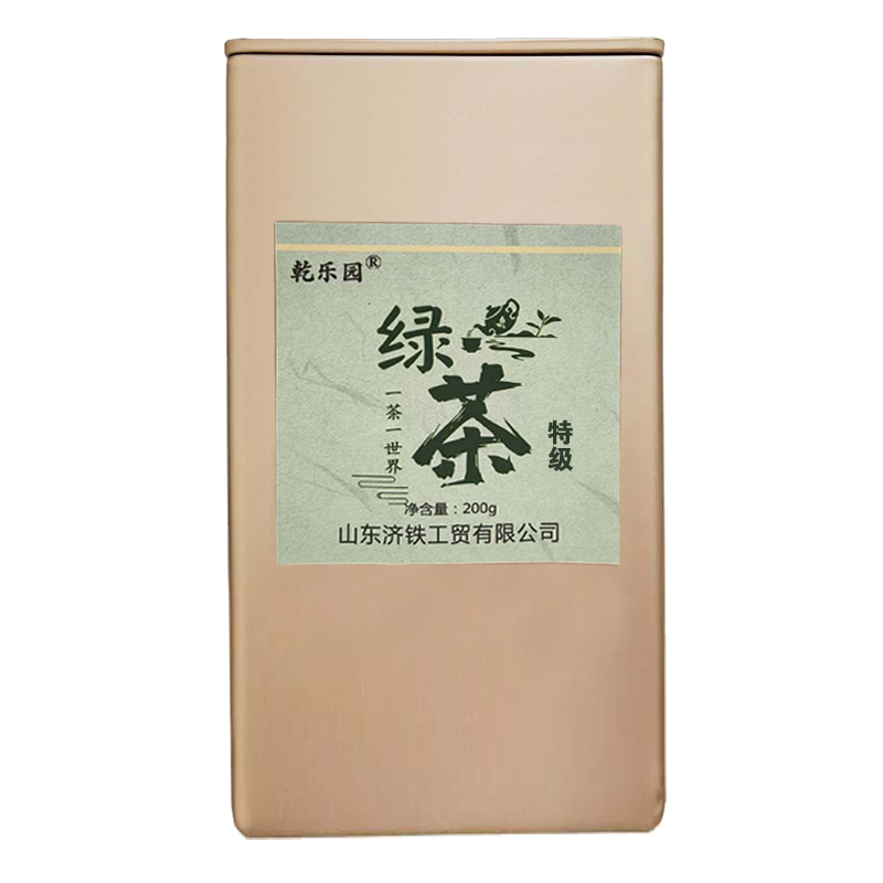 乾乐园 特级绿茶 200g 罐