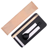 特昂优选 一次性餐具包(筷子 勺子 纸巾 牙签)100套/包