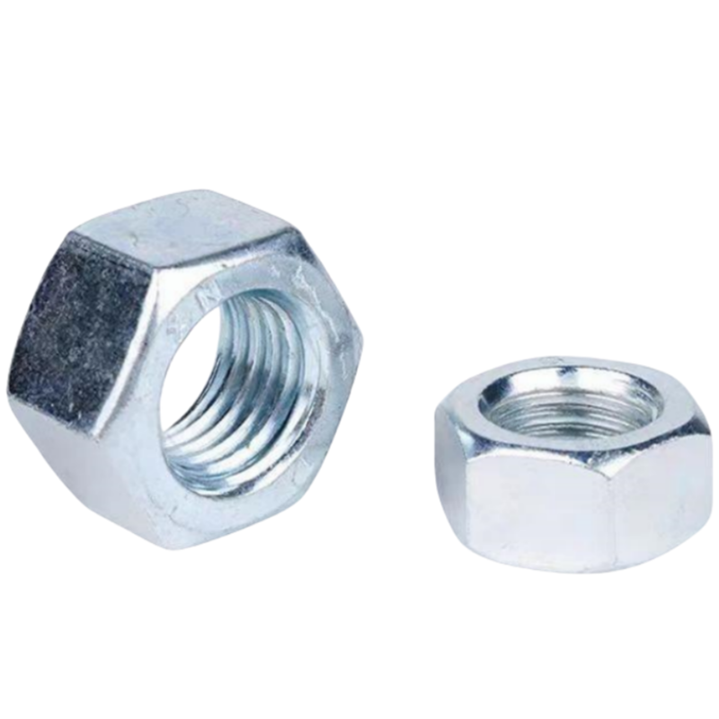 JIBIN/继彬 GB52 六角螺母 碳钢Q235 4级 镀白锌 M27 个