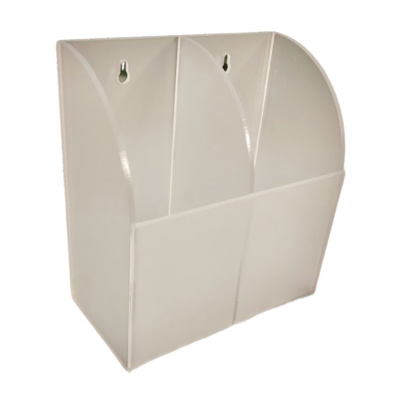 莘煊 双格收纳盒 130mm*70mm*140mm 个