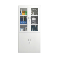 创鑫良品 等器文件柜 钢制文件柜书柜资料储物柜850*390*1800mm/个