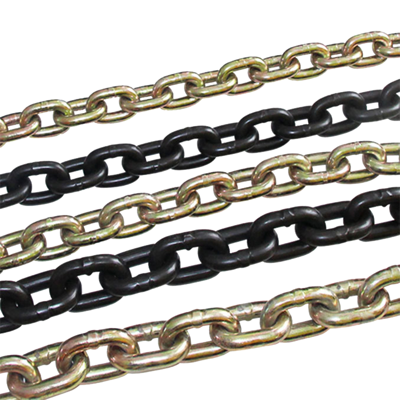 悍象升降锰钢链条吊索具G80级高强度工业链条 滚光原色10mm 负荷 2t