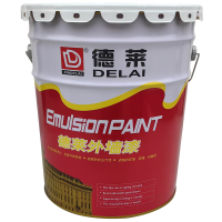 XINDELAI德莱涂料 水性环保超耐候丙烯酸外墙乳胶漆/可调色 25kg