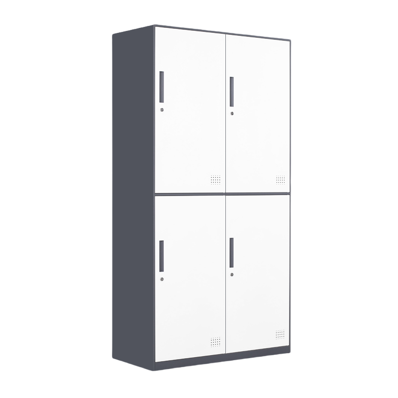 鹍翔灰白四门更衣柜185X90X50CM/个