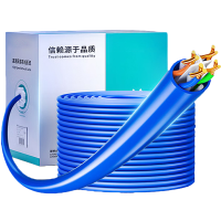 麦通 网线六类网线 工程级屏蔽六类网线(305米/箱)/箱