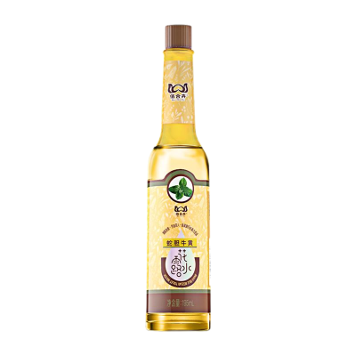 佰合卉牛黄花露水玻璃瓶195ml