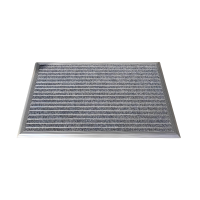 易企采 商用铝合金嵌入式地垫 酒店公司进门防尘刮泥地毯平铺地垫门厅蹭脚垫 单位:平方