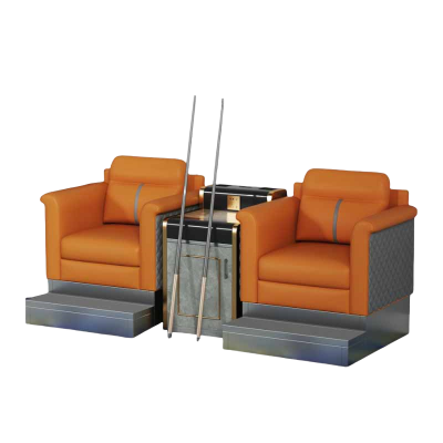 力拓星 台球沙发 2人位 套