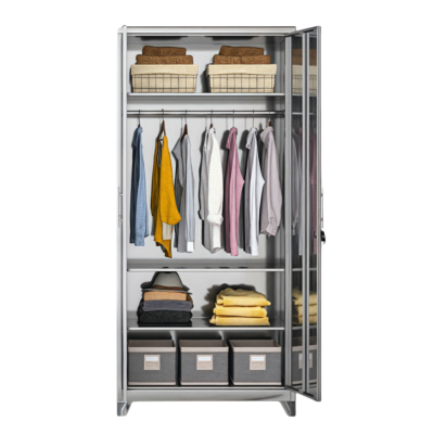 锁匠 多层衣柜双门台