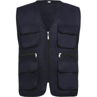 惠铁志愿者多口袋马甲 印字 件