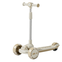 闪电客滑板车大童踏板可折叠男女孩滑车可升降溜溜车