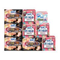 苏菲卫生巾日夜用59片日用20片+超熟睡夜用19片+护垫 整箱日夜组合 SOFY