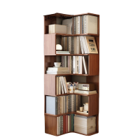 荺炬实木书架六层个