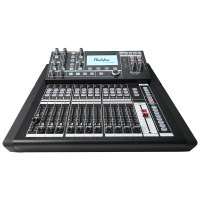 润普 国产化专业数字调音台带触摸屏16路远程控制带网线接口电脑软件PC控制16路数字调音台RP-STY9016