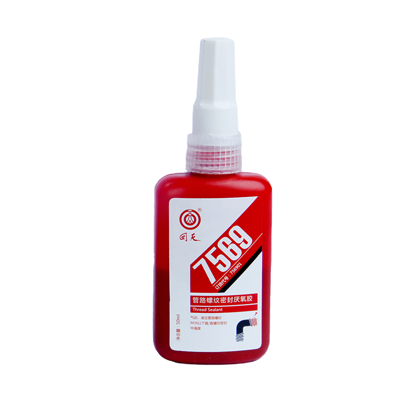 回天 厌氧型管螺纹密封胶 7569 紫色 中粘度、中强度、固化稍快 50ml/瓶*10瓶 箱