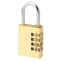 月跃鑫 密码锁 大号 4密码轮 把