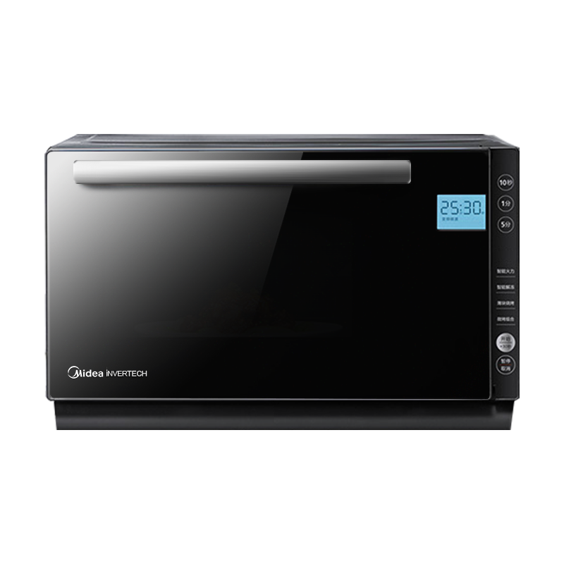 国家补贴美的微碳系列 900W智能变频 智能微波炉烤箱一体机一级能效湿度感应双模烧烤PC23M7W