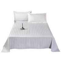 百纳千禧 三件套 白色缎条BNTJ-103 适用1.2米床 套