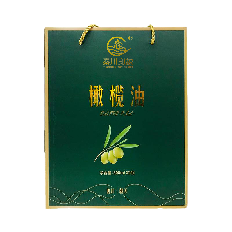 秦川印象橄榄油礼盒500ML*2瓶/盒