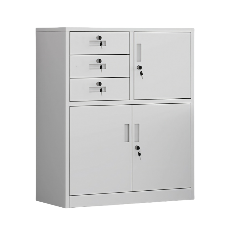 豫龙都矮柜偏三斗台