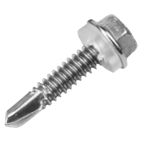 御升阳 304不锈钢外六角钻尾螺丝 M4.8X32 4.8级强度 每个