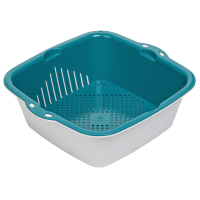 茶花 时尚滤水筛(中号) 25*23*8.5cm/个