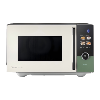 美的(Midea)微烤炸一体机家用变频微波炉烤箱空气炸平板23L900W不锈钢内胆石墨烯烤管(C3F6)