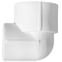 云型巨 PPR变径弯头 PPR管配件 塑料管配件 63*20mm 单位:个