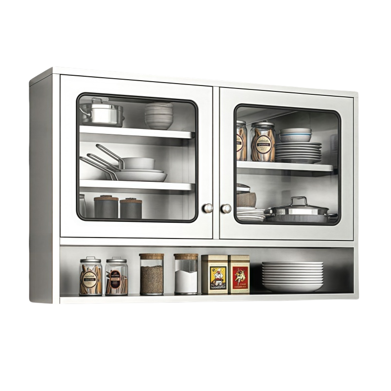 豫龙都不锈钢储物柜1.2m台