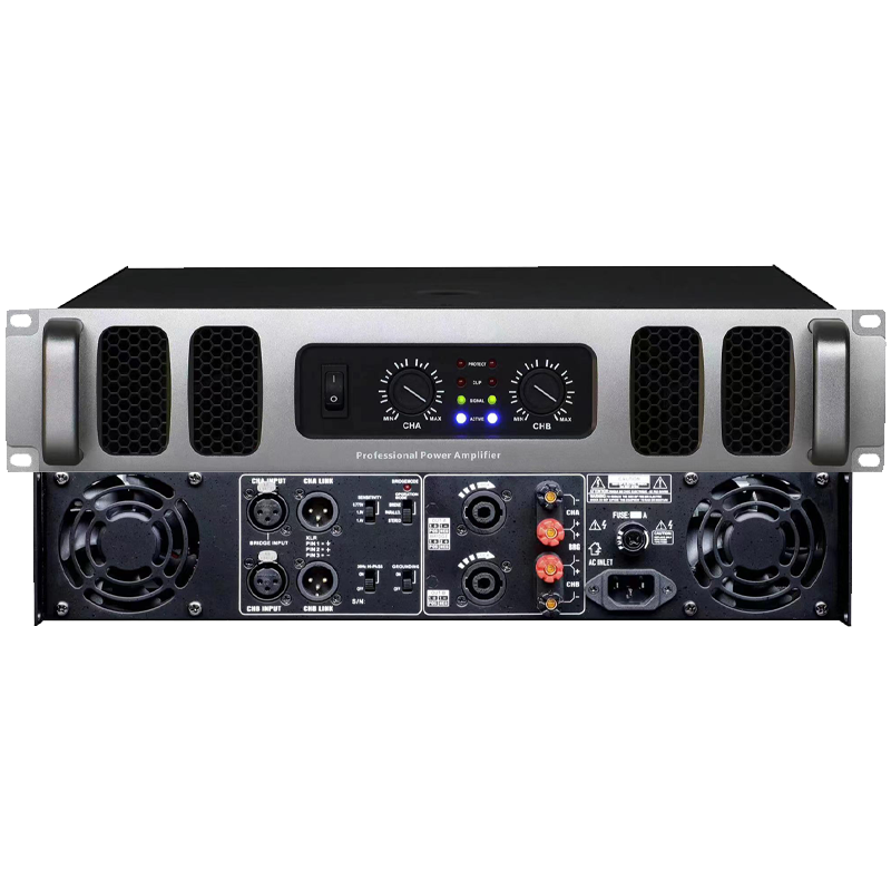 润普RP-GFG605S 国产化会议室音频系统扩声设备/音响工程功放/500W大功率专业后级数字功放机