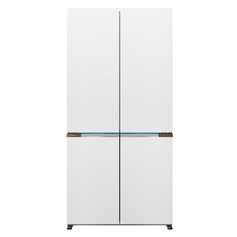 松下(Panasonic)NR-W711CG-W挪威海冰箱双开门700升十字四门零嵌入式冰箱 风冷自动制冰2.0净味除菌