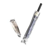 鲸轩 YS10 100个/把 20把/箱 2000个/箱 孔距:10cm 一次性加厚长柄伞套(计价单位:箱)透明色