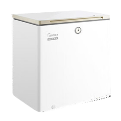 [政府补贴]美的复古时光Pro冰柜202升-40℃锁鲜减霜电子控温冷柜BD/BC-202KGEMT(E)苏宁自营以旧换新
