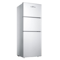 新飞三开门小冰箱冷藏冷冻宿舍家用小型大容量双开门电冰箱_双门160银色