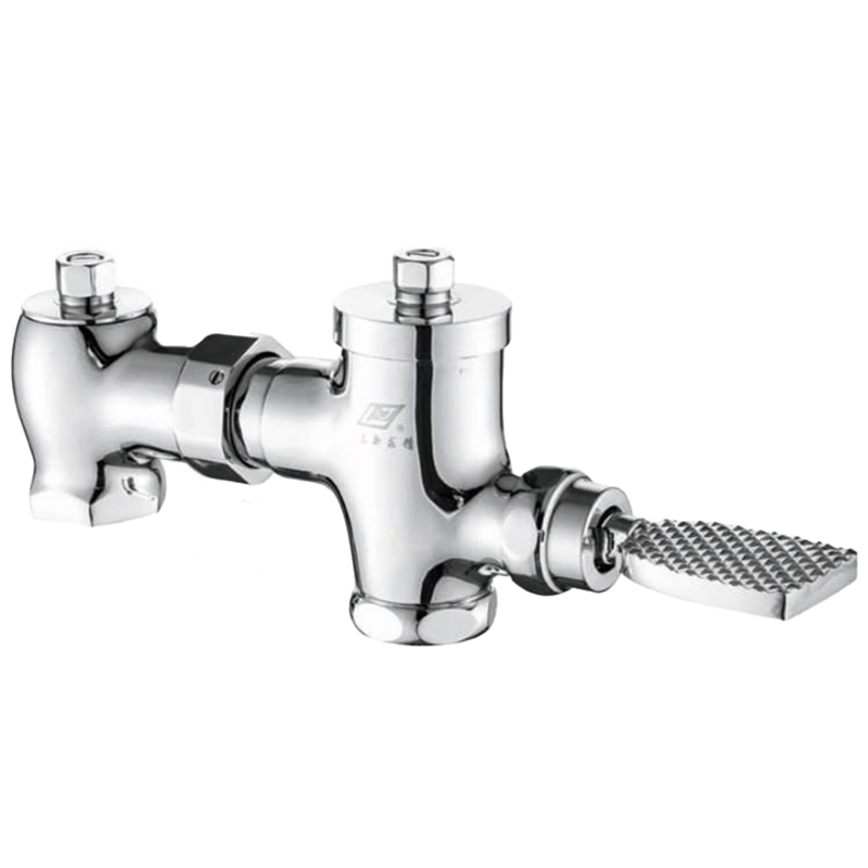 立新求精 大卧式脚踏伸缩冲洗阀 LX-120-2 个