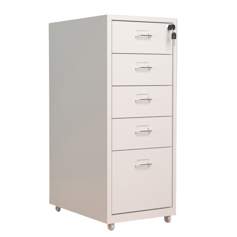 景福达文件柜蓝色三抽280*410*485mm台