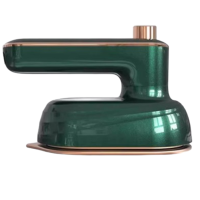 志高(CHIGO)熨斗家用手持小型挂烫机电熨烫蒸便携式宿舍电熨斗小型汽_莫兰迪绿基础版