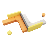 东杉办公室接待休息区沙发美容院服装店酒店大堂创意异形沙发 1000*600*800