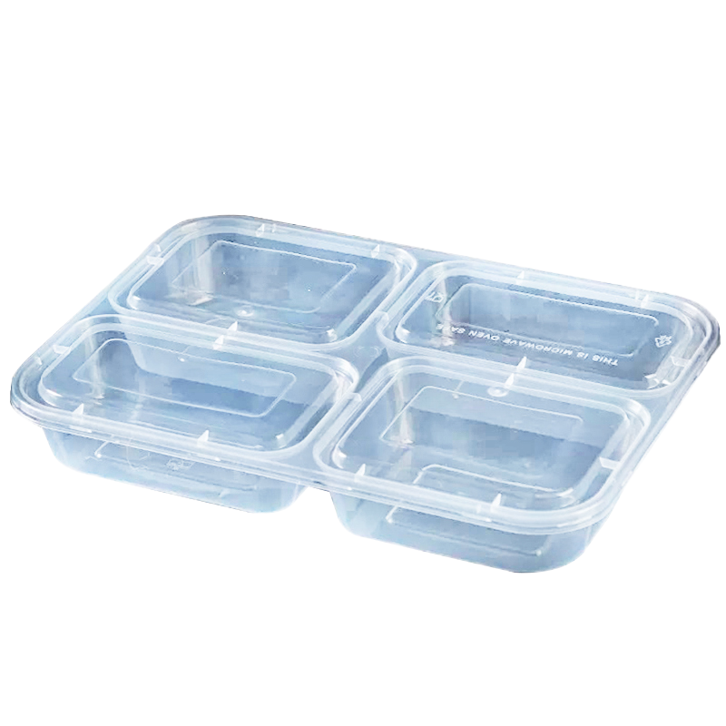 特昂优选 四格餐盒 150套/箱