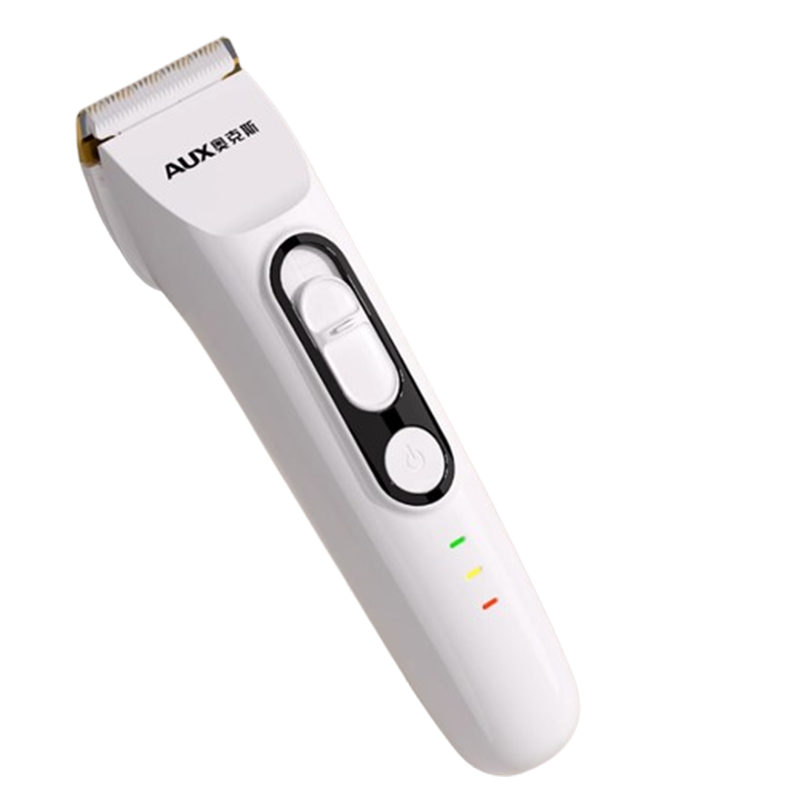 奥克斯(AUX)狗狗剃毛器大功率宠物电推剪猫咪推毛器专业剃狗毛推子_可防水珍珠白-尊选套餐