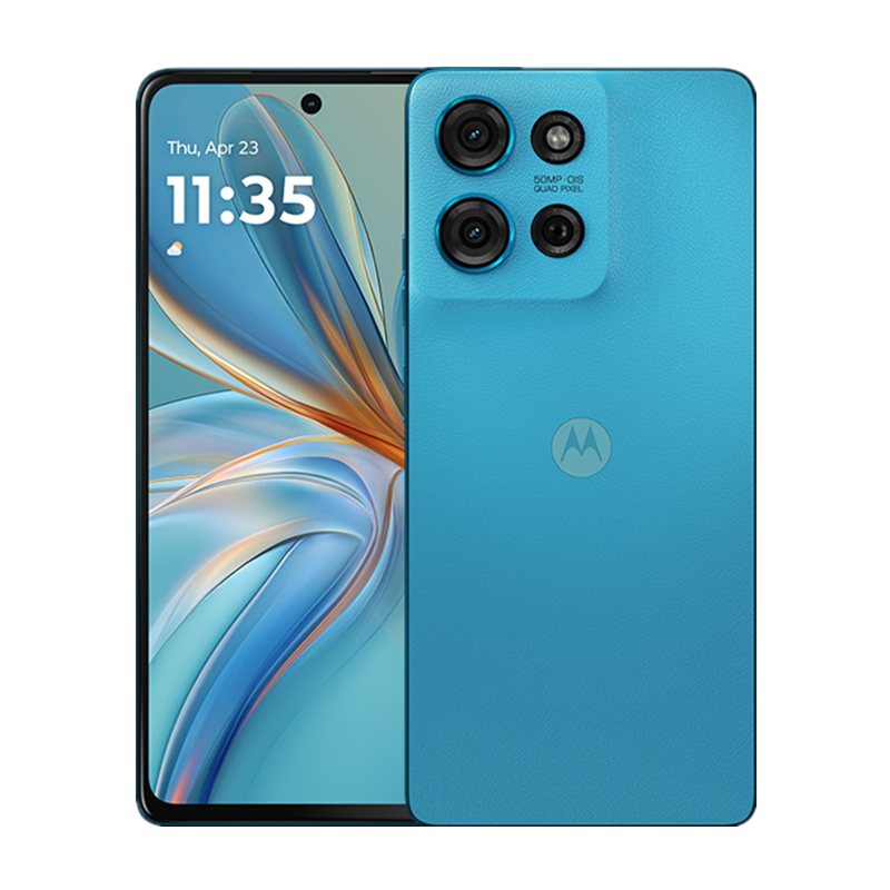 [全新]摩托罗拉moto g75 雨燕黑 8GB+256GB 第三代骁龙6芯 抗水耐摔 全功能NFC 应用六开 5G手机