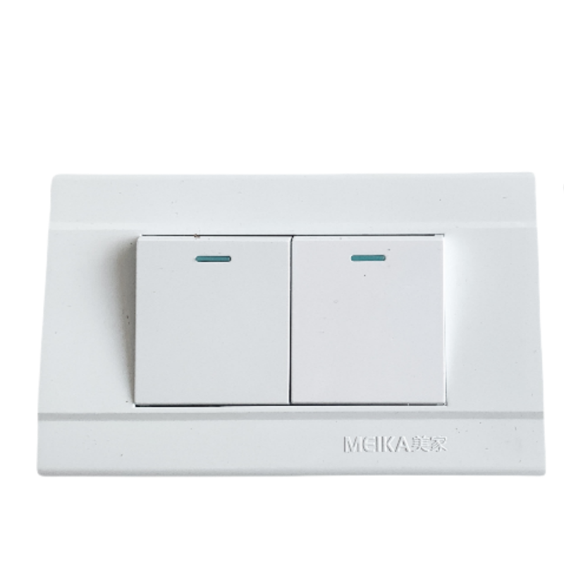 MEIKA 美家暗装118型开关双联 个