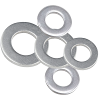 铂灳 铜镀镍平垫圈 M6mm 个