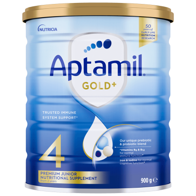 [3罐装]Aptamil澳洲原装进口爱他美金装4段2岁以上婴幼儿配方奶粉900g