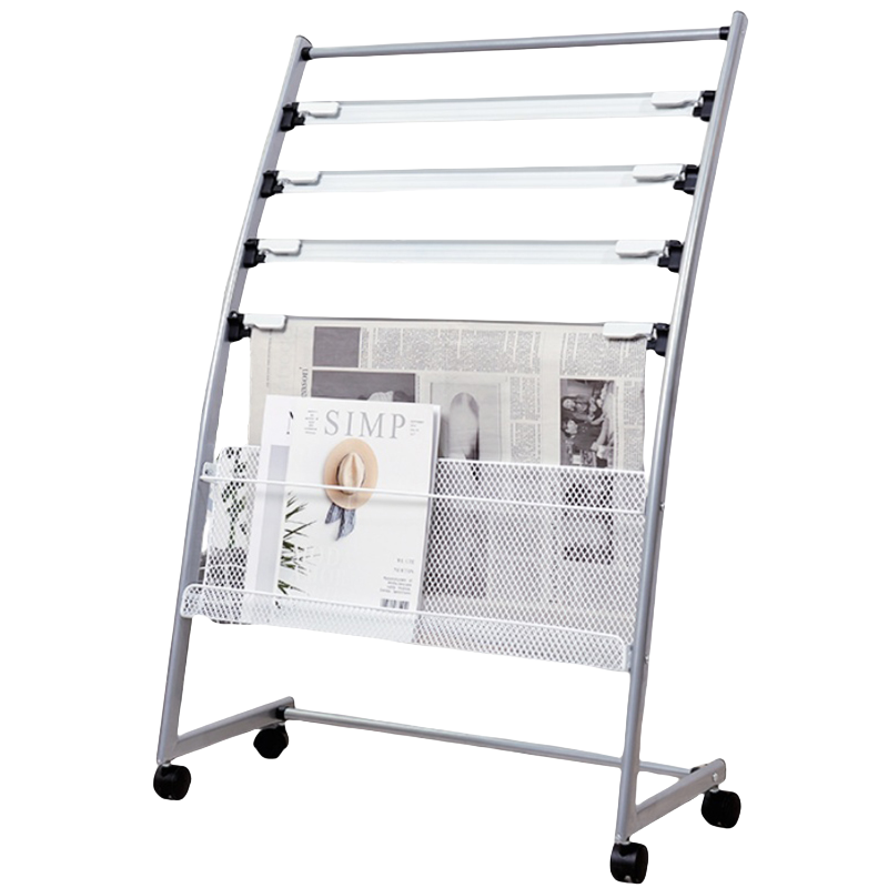 豫汉迎报纸架银灰色个