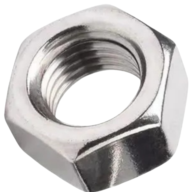 六角螺母不锈钢304A2-70 洗白 (强度4.8)M5