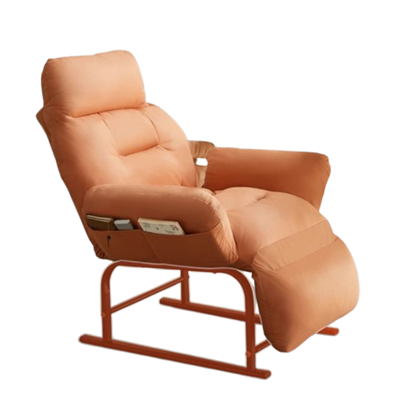 古达懒人躺椅午休椅办公午睡两用椅电脑椅折叠沙发椅家用休闲椅子